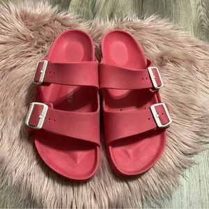 Birkenstock Arizona Pink Sandals Size 9